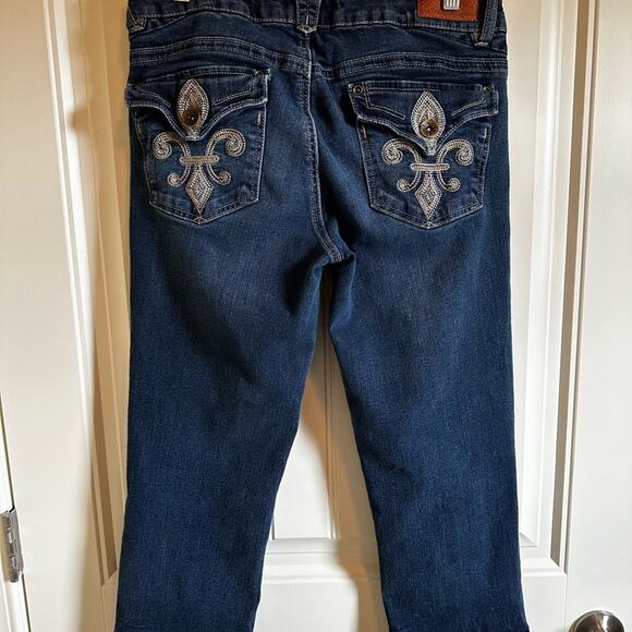 Democracy‎ artisan crafted women’s capri jeans size 8 - Picture 6 of 10